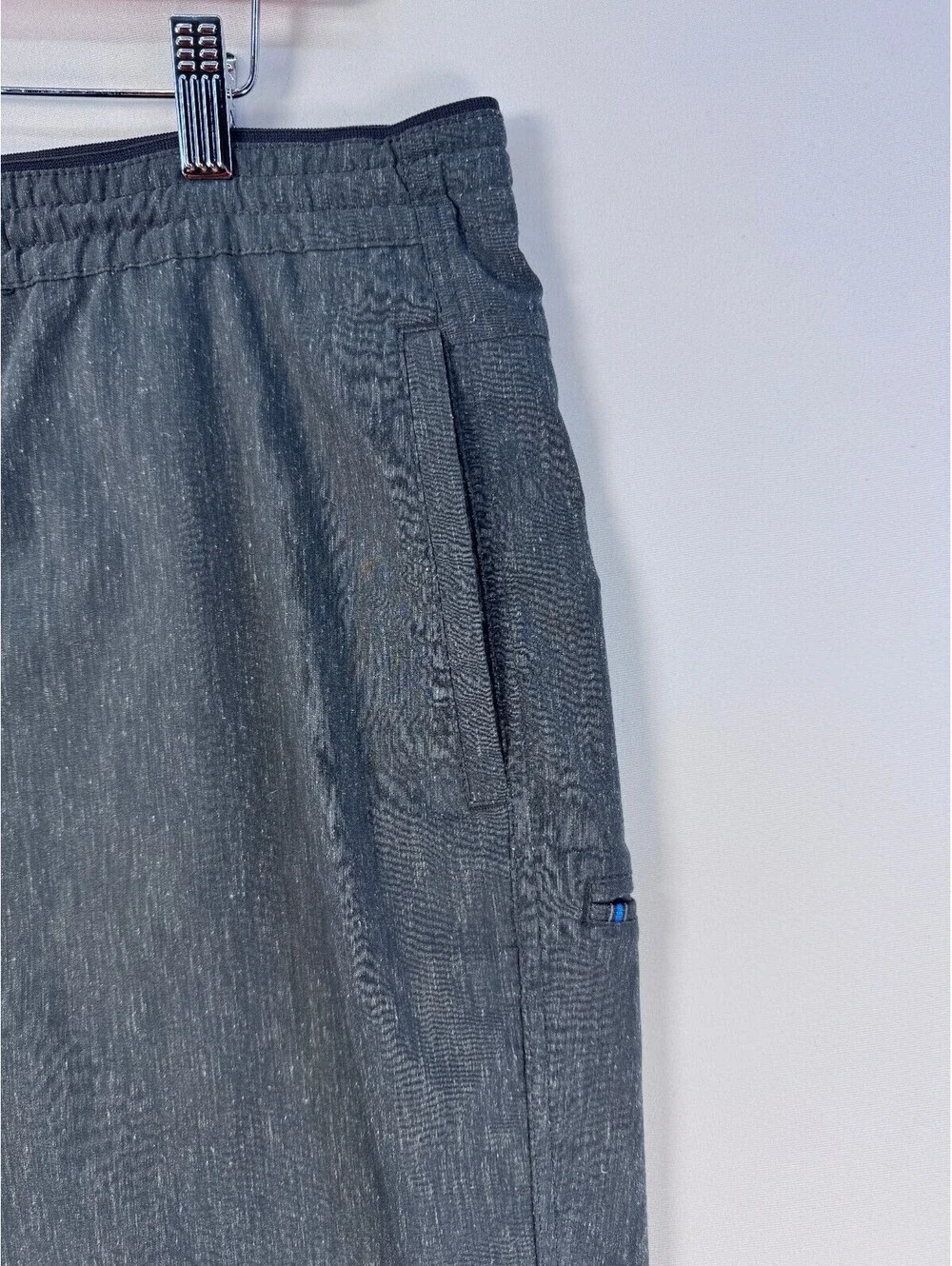 Kuhl Getaway Shorts Men's XL Gray Hemp Blend Athletic Hiking Gorpcore Outdoor